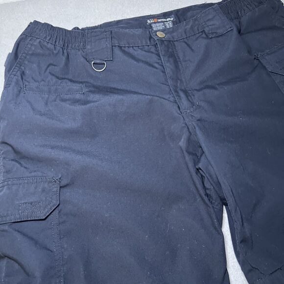 5.11 Women’s Tactical Shorts Size 18 Taclite Ripstop Navy Blue Style 63071 - Picture 3 of 15